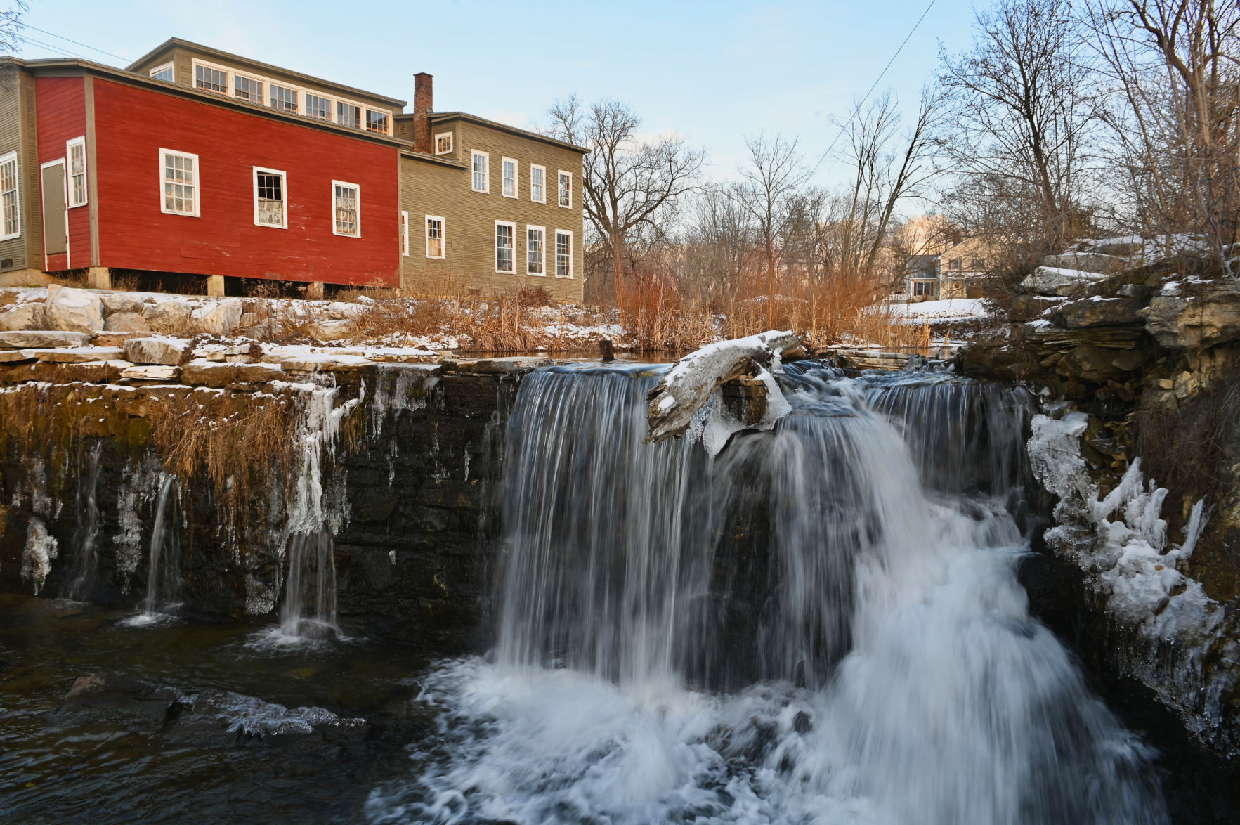 As falls Neshobe Falls